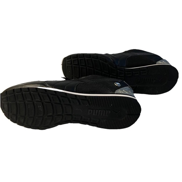 Men\'s Size 8 Puma BMW‎ M Motorsport Track Racer Black Silver